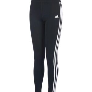 NWT Adidas Kid Girl Black Leggings- Size L 12-14 years